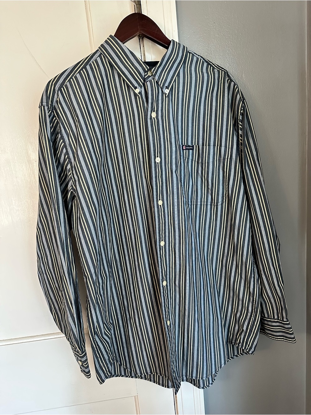 Chaps Men's Button-Down Stripe Shirt